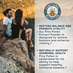 RAW Forest Foods Forest Prana Pine Pollen extract 50:1 for daily vitality support.