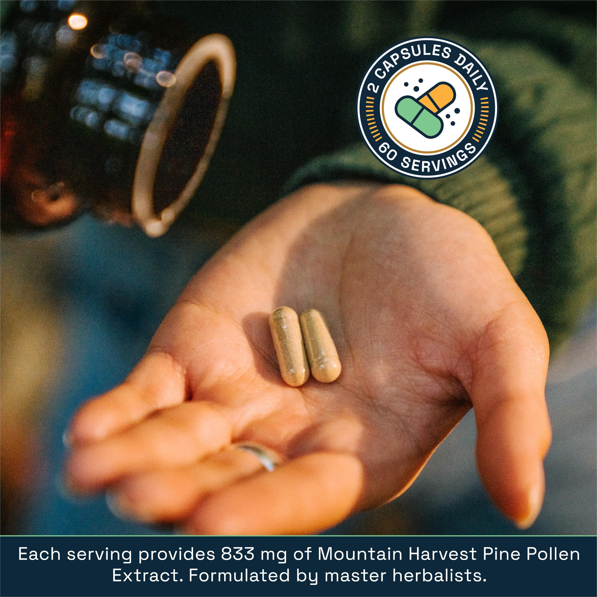 RAW Forest Foods Forest Prana wildcrafted harvest showing natural sourcing.