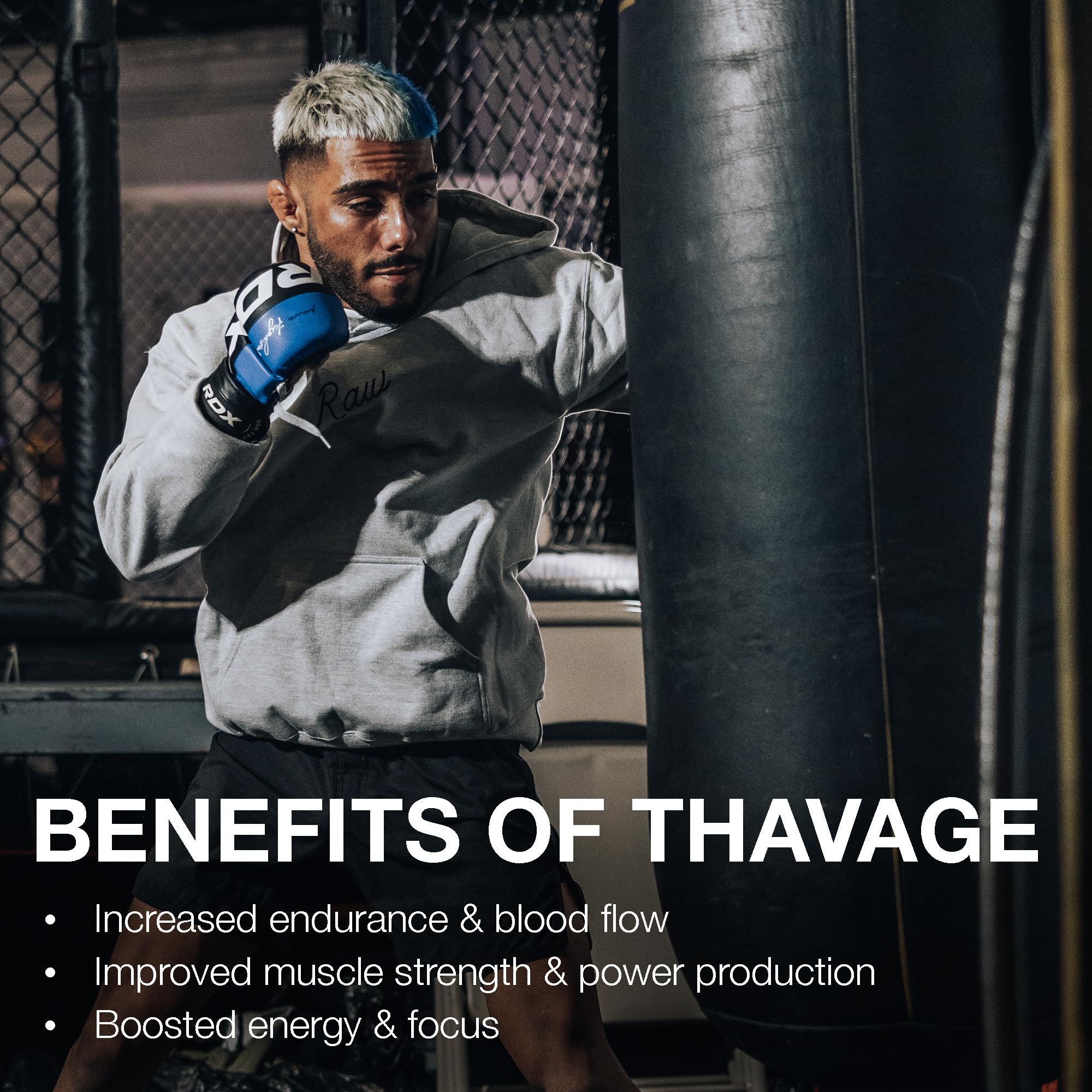 RAW Thavage Betaine Anhydrous power aid for stronger performance