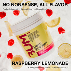 RAW Thavage shaker mix demonstrates convenient hydration during workouts.