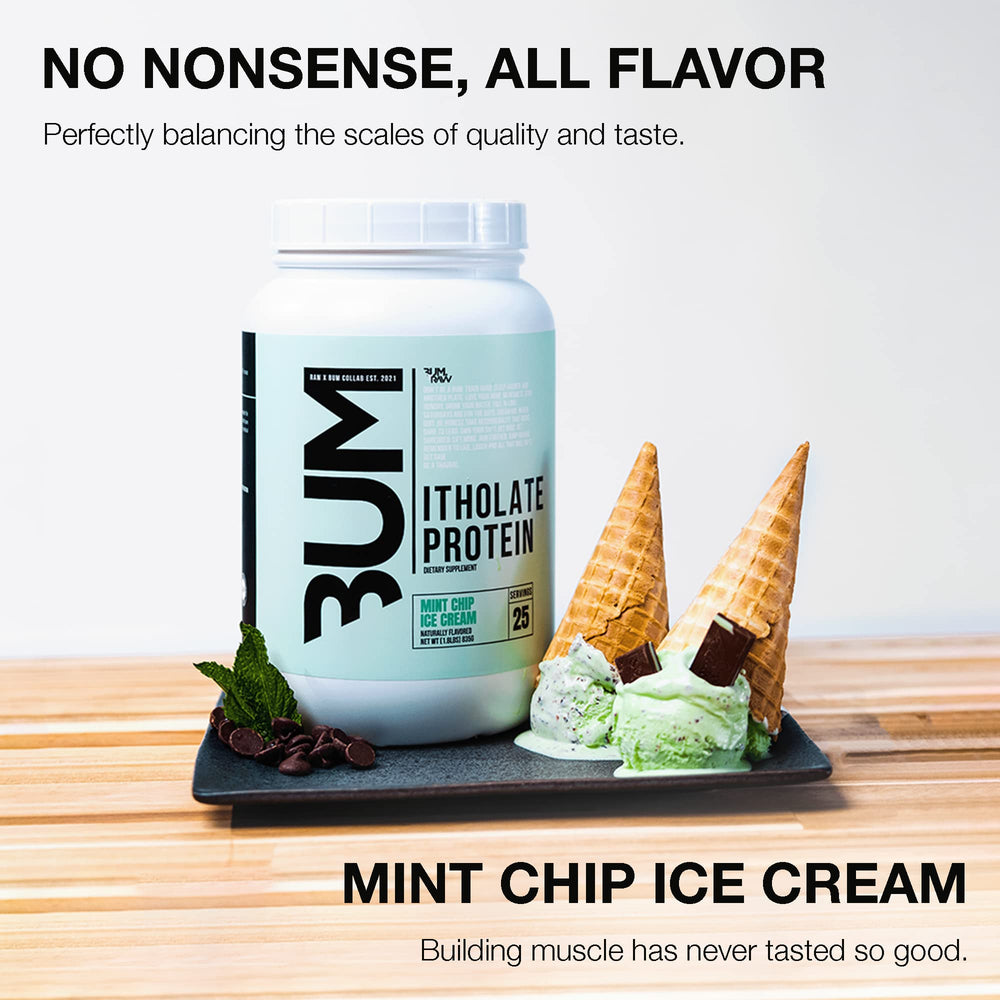 RAW Itholate protein scoop demonstrates smooth mixability for easy shakes.