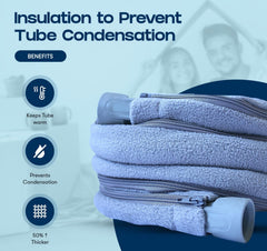 RawRock CPAP hose cover 6 ft sleeve for easy routing
