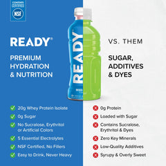 Mixed berry flavor in a 16.9 oz bottle for convenience.