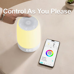 Eight-color rainbow breathing light by Reajoy for calming ambience