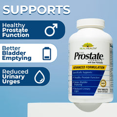 Real Health Prostate Formula capsules provide a convenient daily routine.