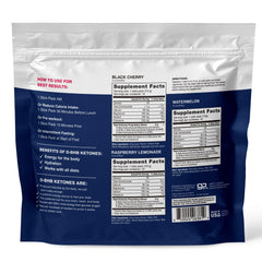 Real Ketones keto energy boost visual suggests sustained focus and energy.