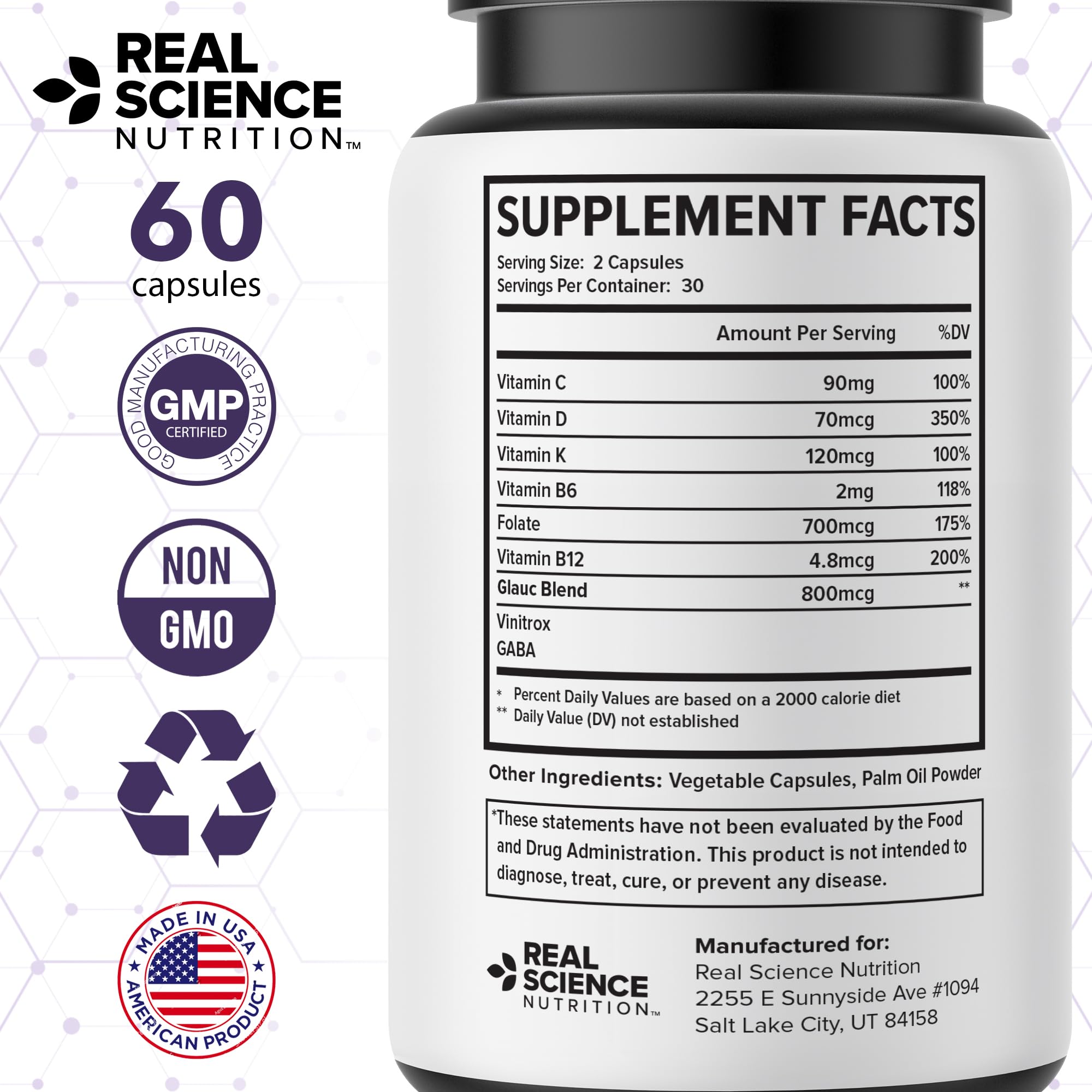 Real Science Glaucomol Miracle ocular-circulation focuses on eye nourishment
