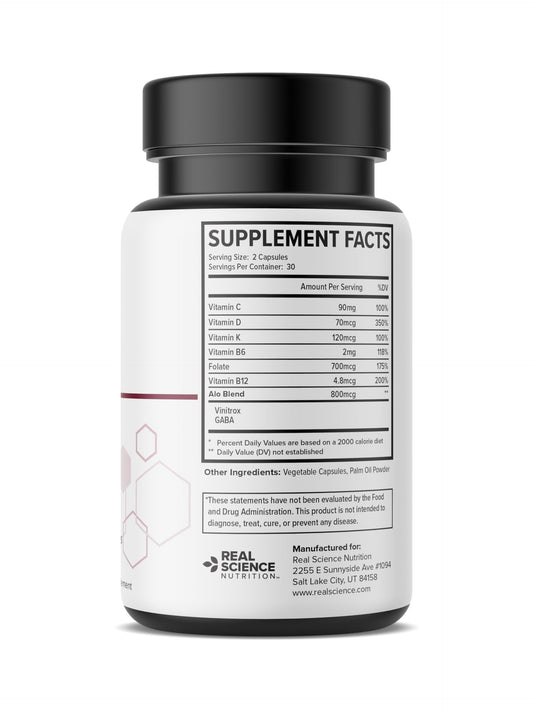 Close-up of Alopecinol Miracle capsules for easy daily use