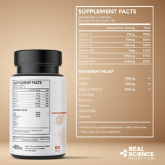 Label notes nitric oxide research foundation for the formula.