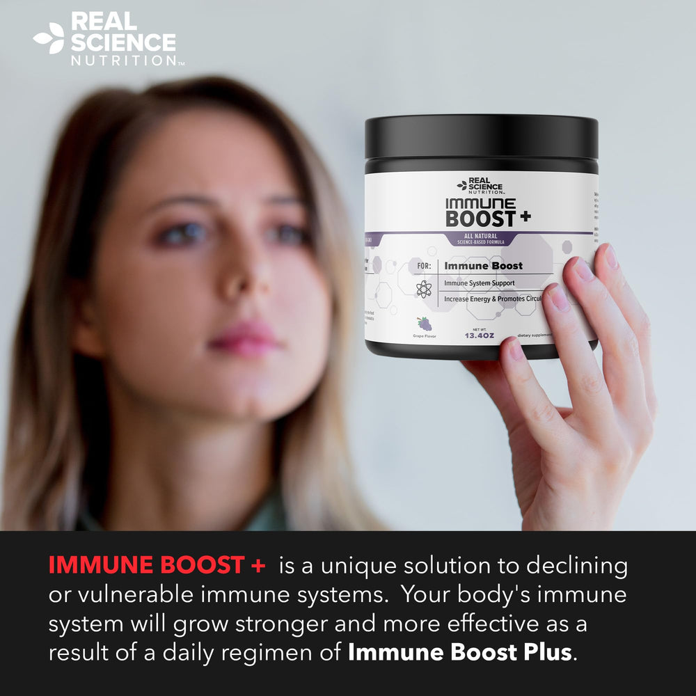 Real Science Nutrition Immune Boost Plus integrated into daily routine