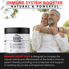 Real Science Nutrition Immune Boost Plus natural ingredients blend supporting everyday resilience