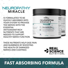 Neuropathy Miracle dissolving in water for easy daily consumption.