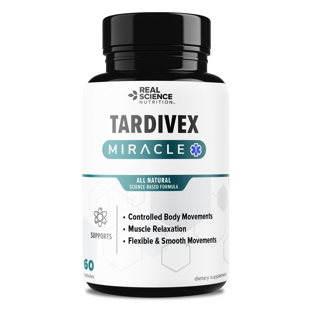 Real Science Tardivex bottle front supports steadier movement in daily use.