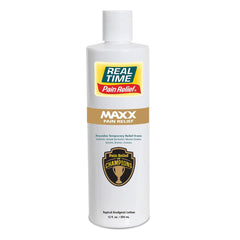 Real Time Pain Relief MAXX bottle front view for ready-to-use relief.