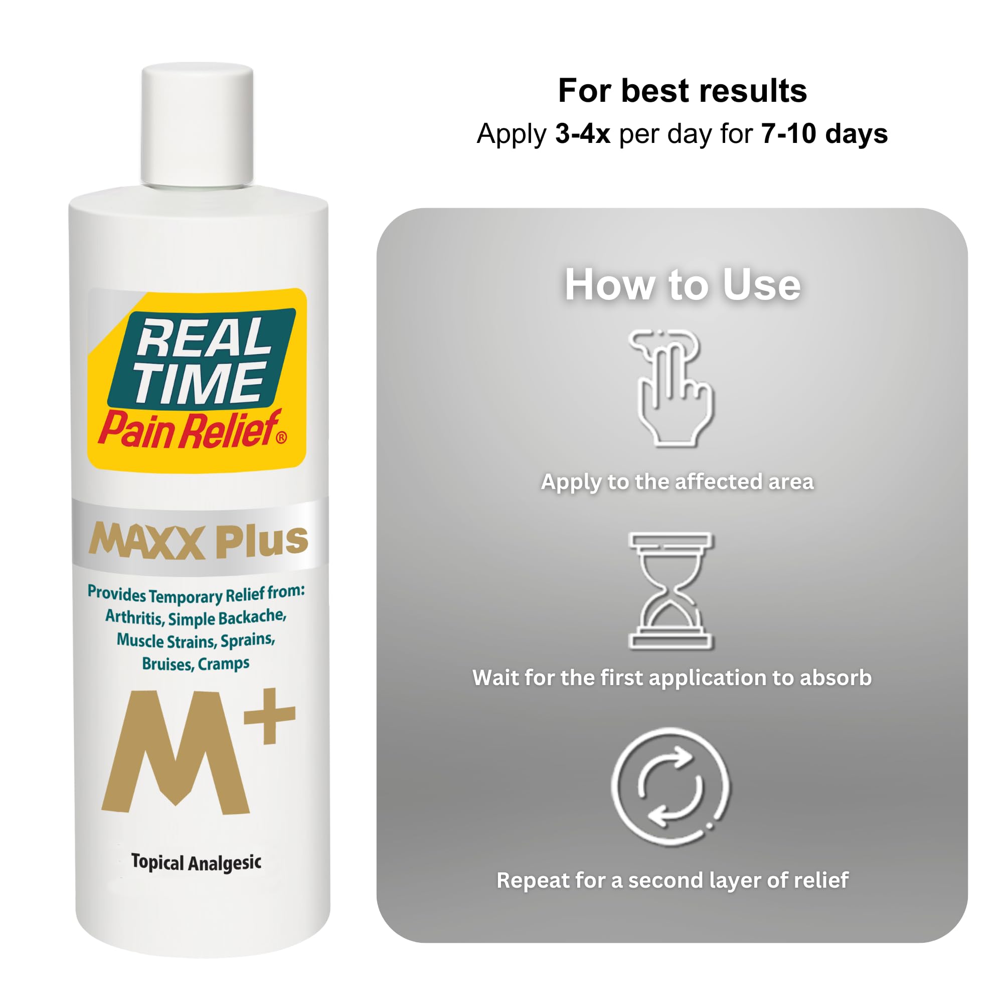 Label highlights 19 natural ingredients, including hemp oil and menthol.