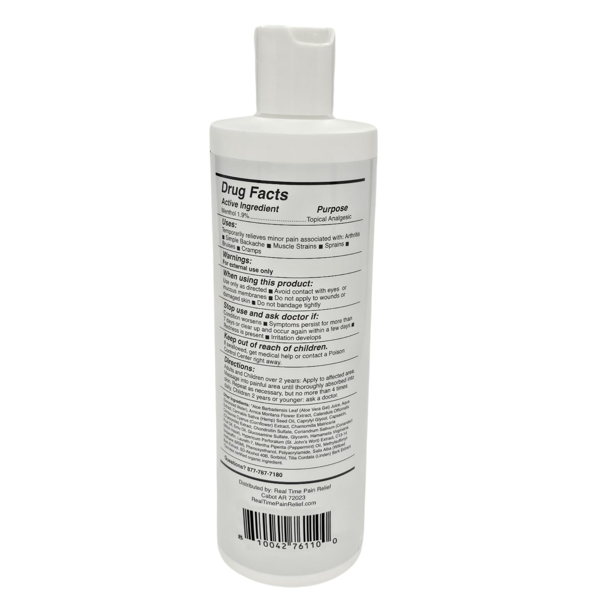 Easy-absorption formula of MAXX Plus dries cleanly on skin.