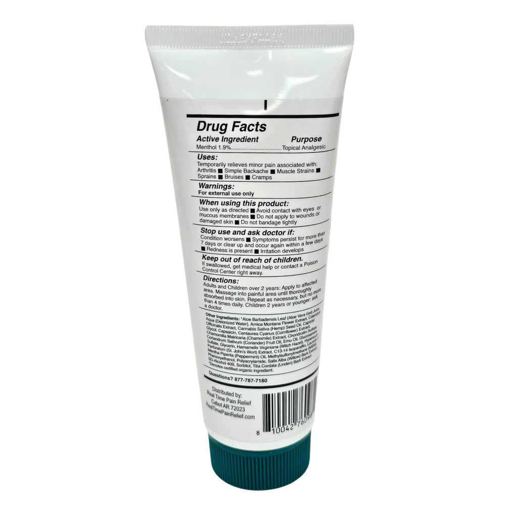 Real Time Pain Relief MAXX Plus formulated in the USA for family use.