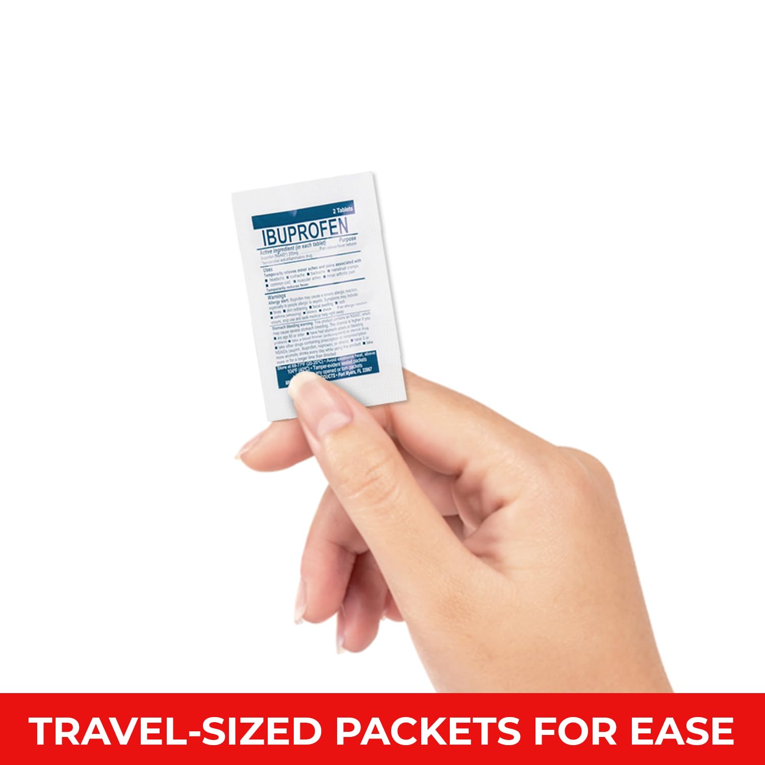 Real Vitamins Travel RX kit contents laid out for quick access during trips.
