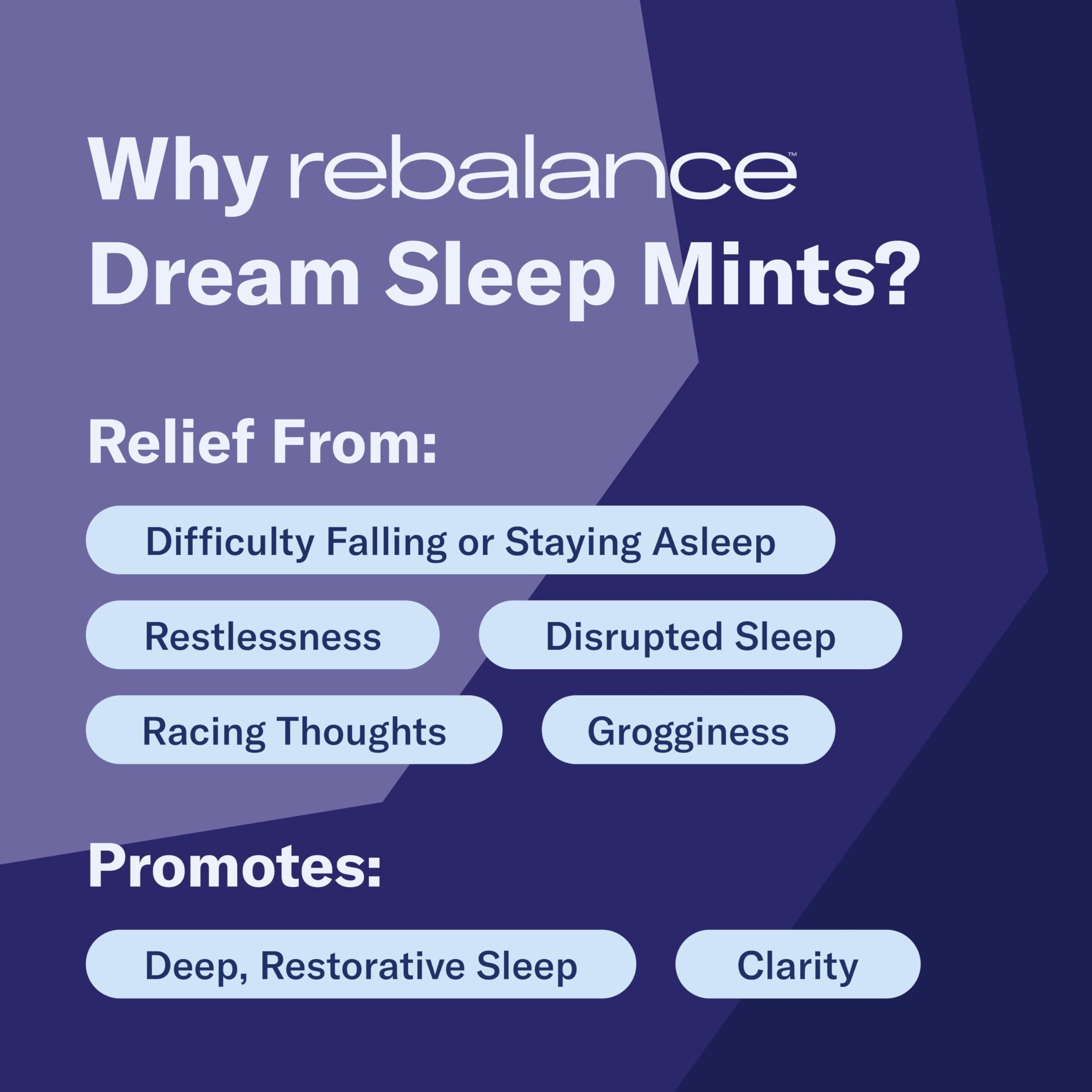 Dream packaging front showcases clinician-formulated melatonin lozenges for deeper sleep potential.