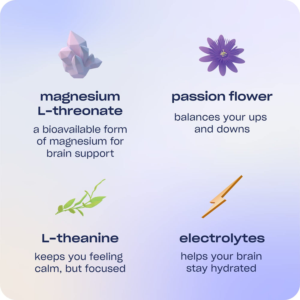 Recess Mood Powder drink setup shows citrus flavor blending with water or juice
