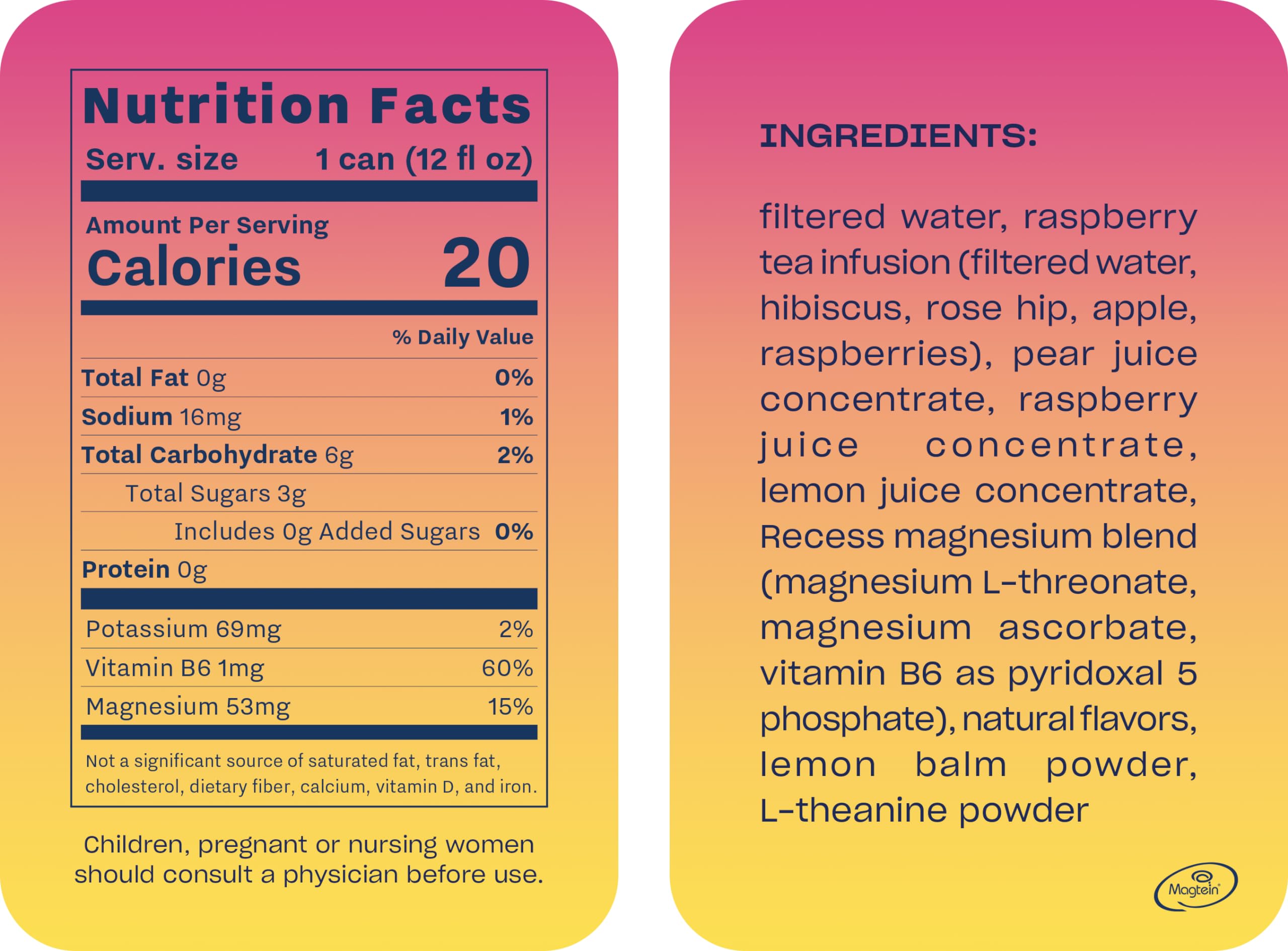 Recess Mood raspberry-lemon can close-up for a refreshing unwind.
