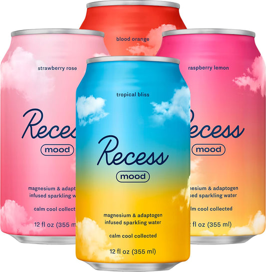 Recess Mood sampler pack front view for unwind and flavor variety.