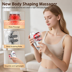 Recgovt dual massage heads enable broad and precise coverage