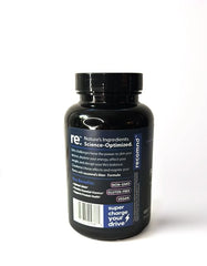 recomnd Man+ 120-cap bottle packaging highlighting value and routine use