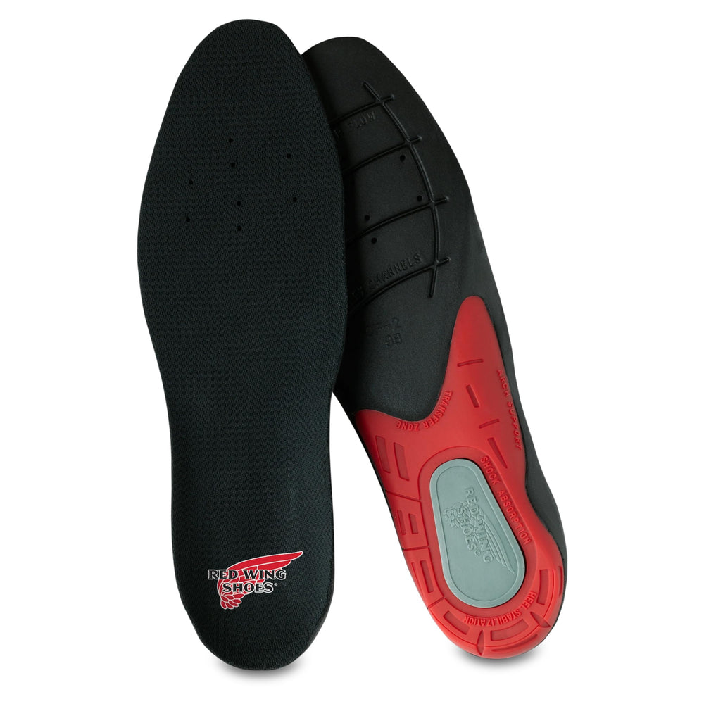 Red Wing Shoes RedBed footbed insole with molded arch and heel gel pad for enhanced comfort
