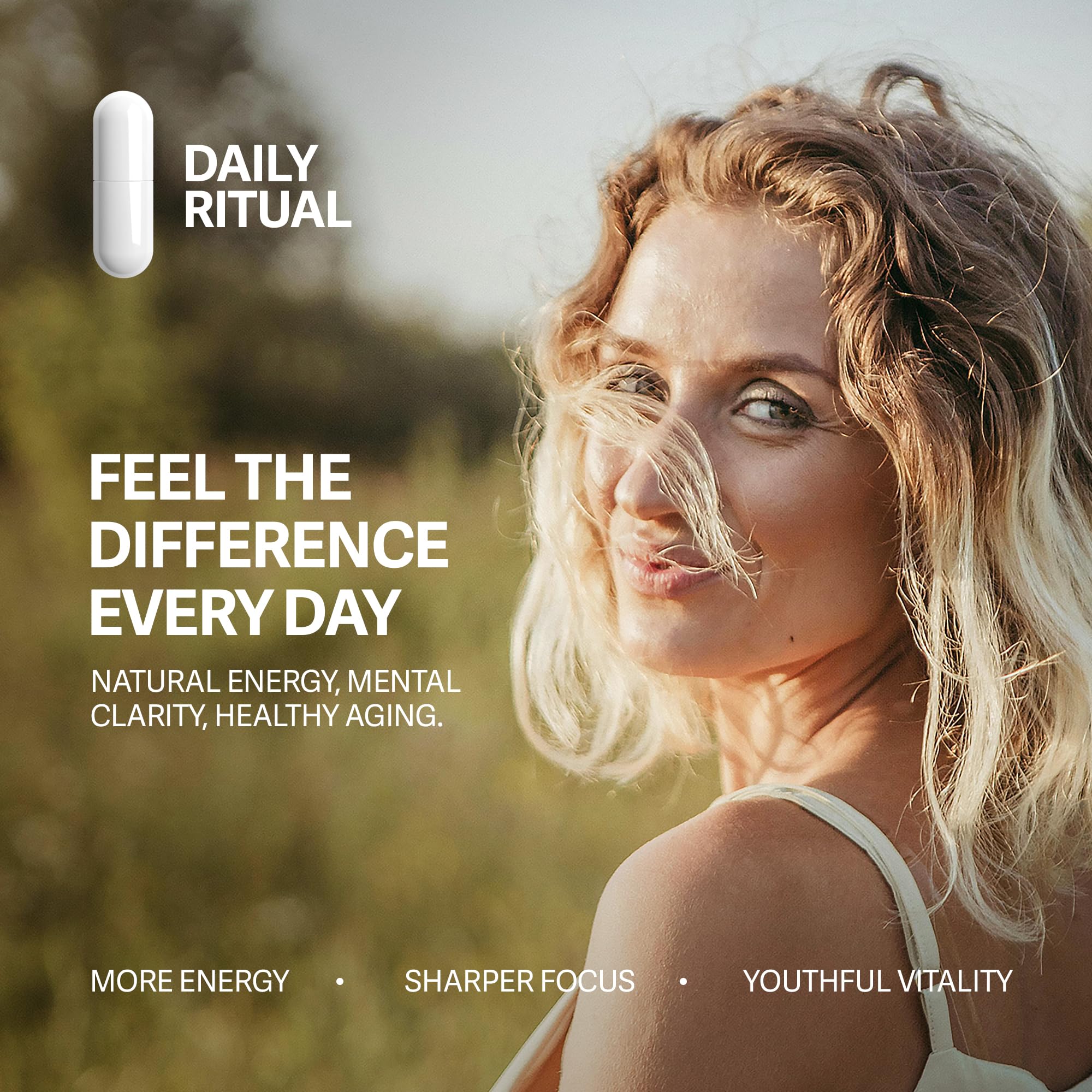 Redberry NAD Plus with Resveratrol for cellular vitality.