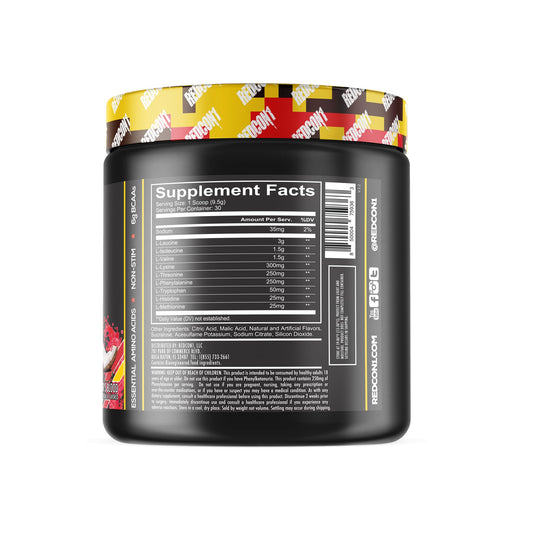 REDCON1 Grunt EAAs scoop in water delivers steady energy and repair after training