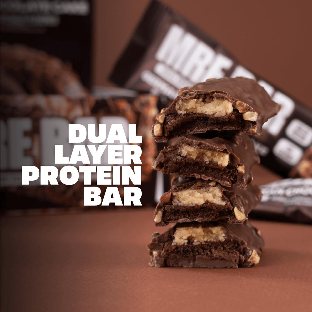 REDCON1 MRE Bar nutrition facts present 20g protein per serving.