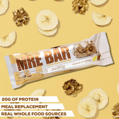 Redcon1 MRE Bar German Chocolate Cake nutrition panel, shows low sugar and balanced macros.