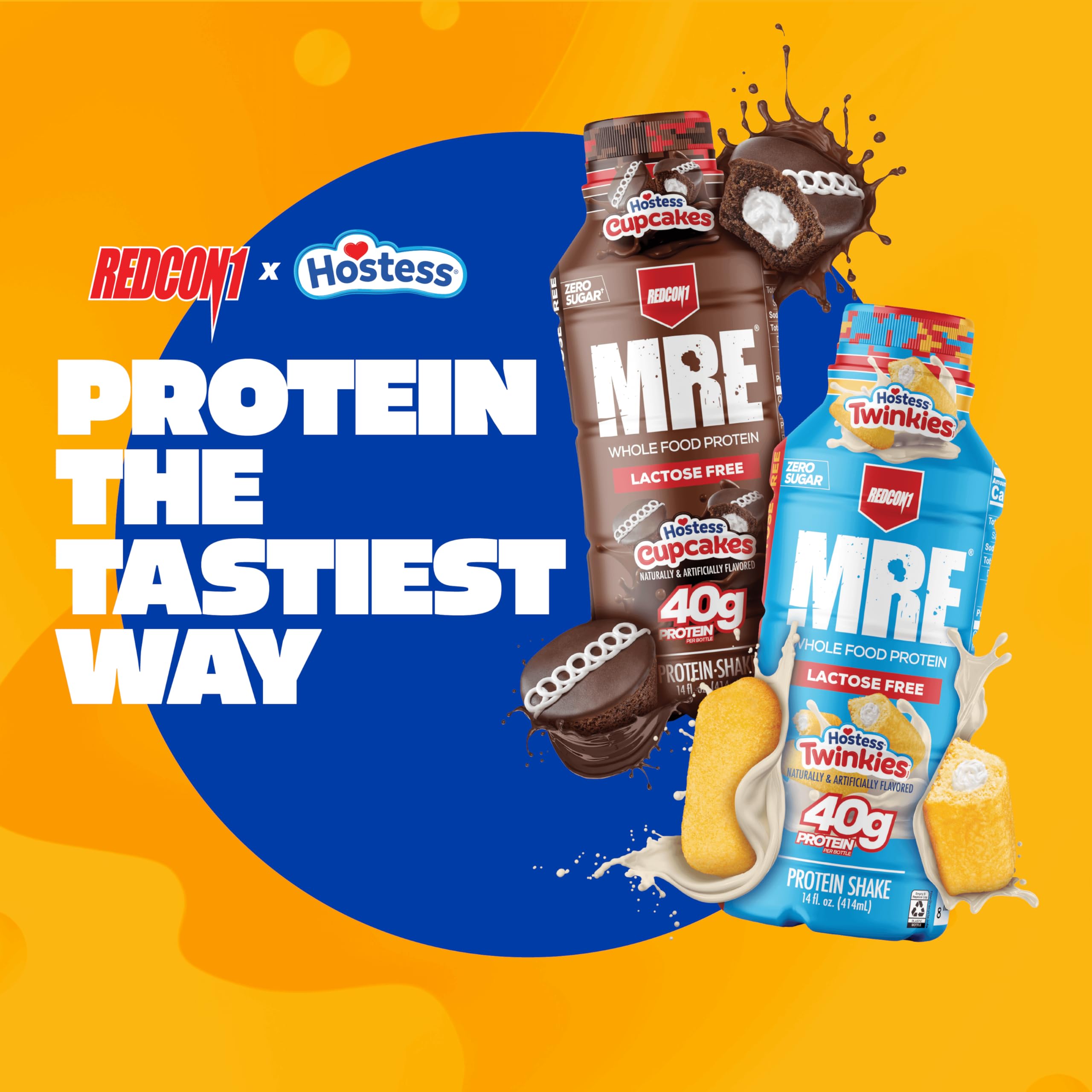 REDCON1 MRE Hostess Twinkies on-the-go: ideal for travel or gym use.