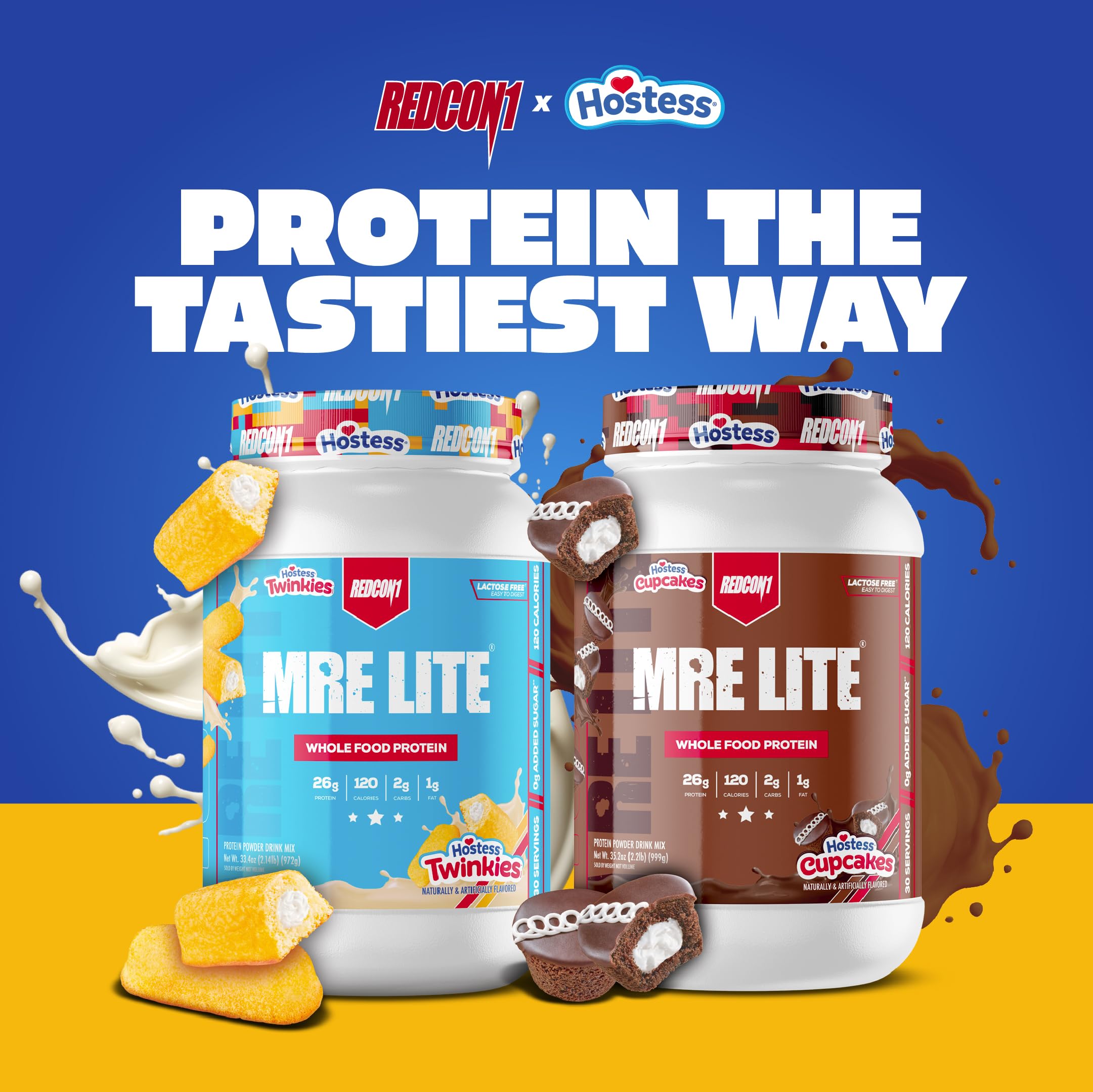 REDCON1 MRE Lite Hostess Cupcakes MCT oil—energy support in a lactose-free formula.
