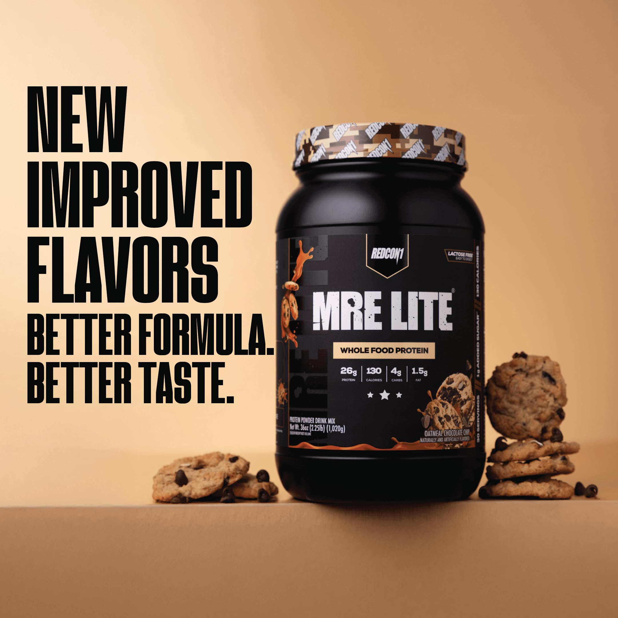 REDCON1 MRE LITE shake served with smooth texture.