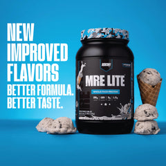 REDCON1 MRE LITE transparent labeling ensures clear nutrition facts