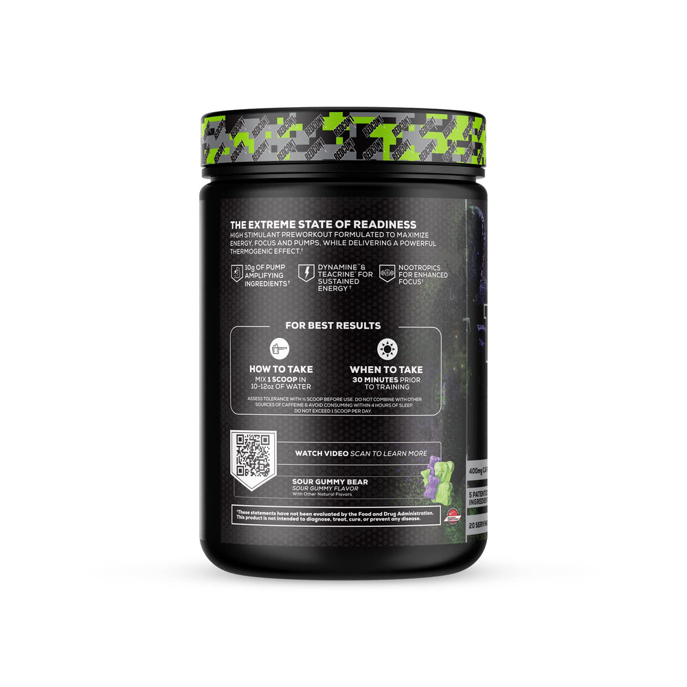 Total War Black Ops Extreme scoop prepared for precise energy dosing
