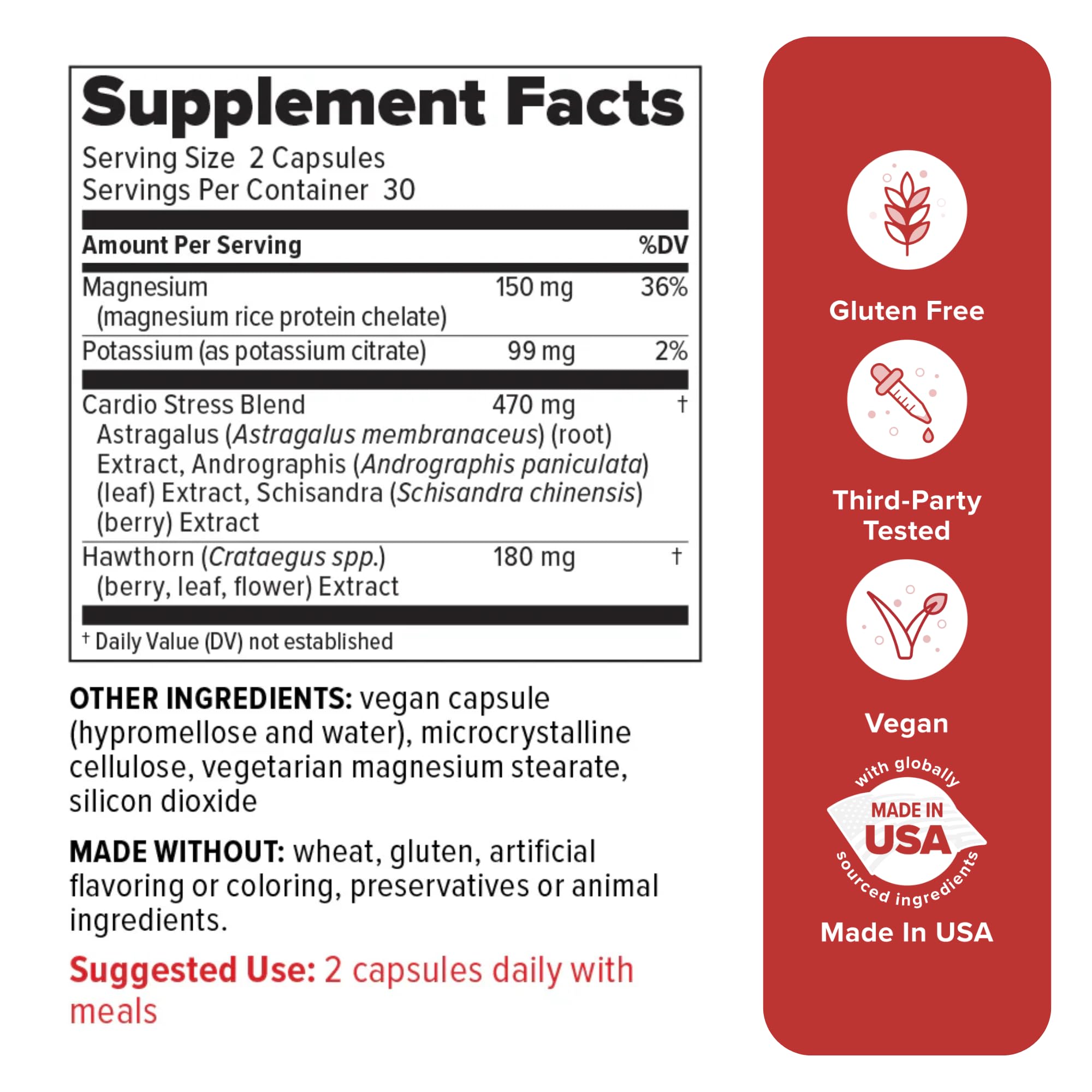 Redd Remedies 120/80 Care ingredients blend visual highlighting natural herbs for balance