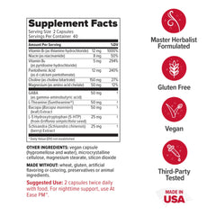 Redd Remedies at Ease 80 vegan capsules ready to take