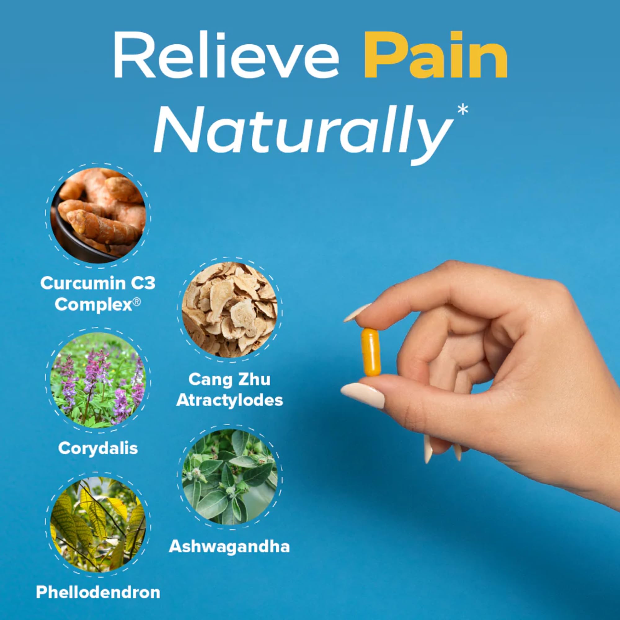 Redd Remedies Curcumin T4 packaging front shows product details.