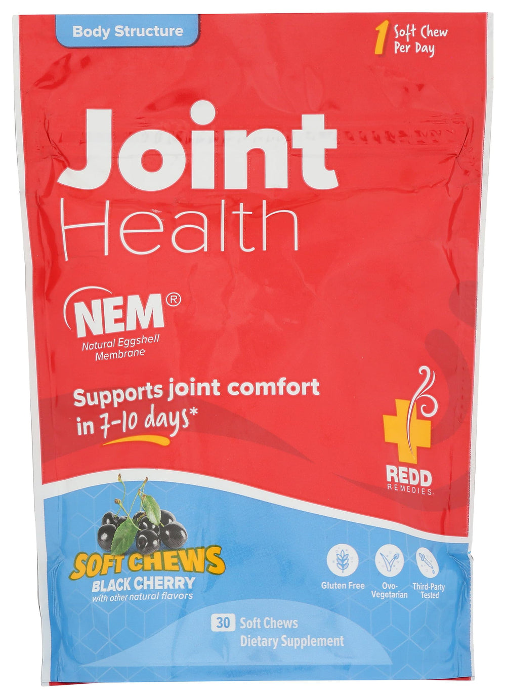 Chews from Redd Remedies Joint Health Original displayed up close.