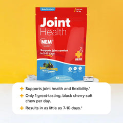 Gluten-free, vegetarian symbol on Redd Remedies Joint Health Original packaging.