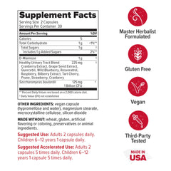 Close-up of Redd Remedies UT Soothe capsules showing vegetarian capsules.