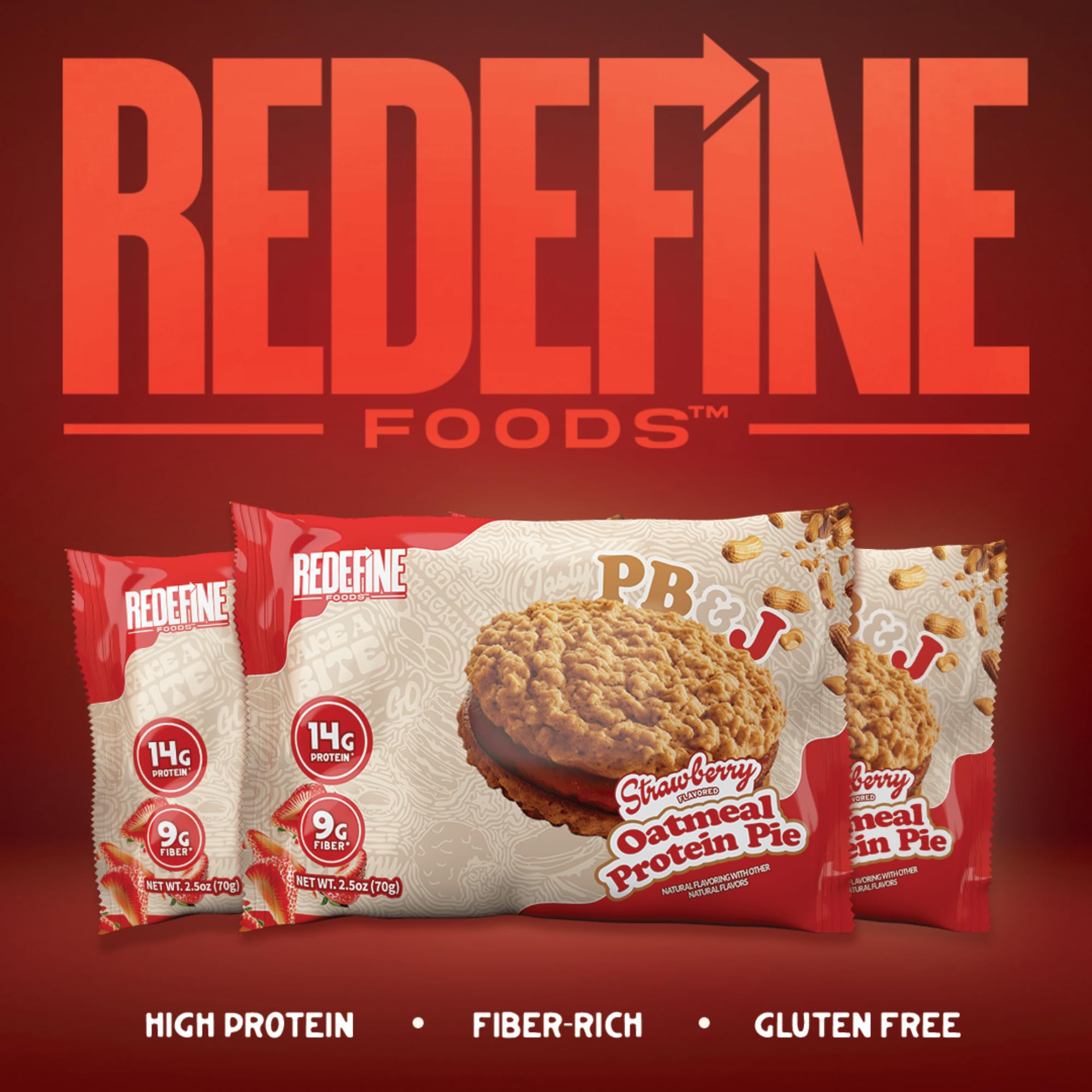 REDEFINE portable PB&J snack for workouts and commutes