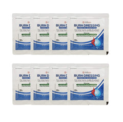 Redicare burn gel dressing 4x4 sterile pad cools and protects minor burns.