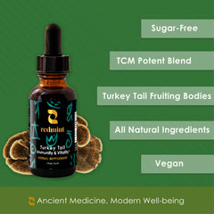 Redmint package scene hints immune support and digestive balance for daily life.