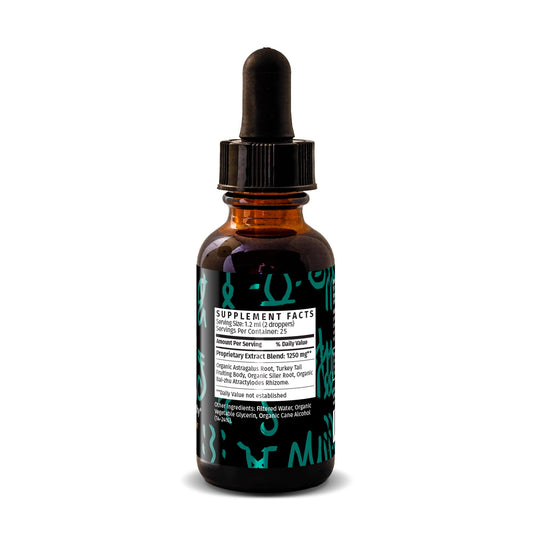 Redmint Turkey Tail Extract closeup highlights antioxidant potential.