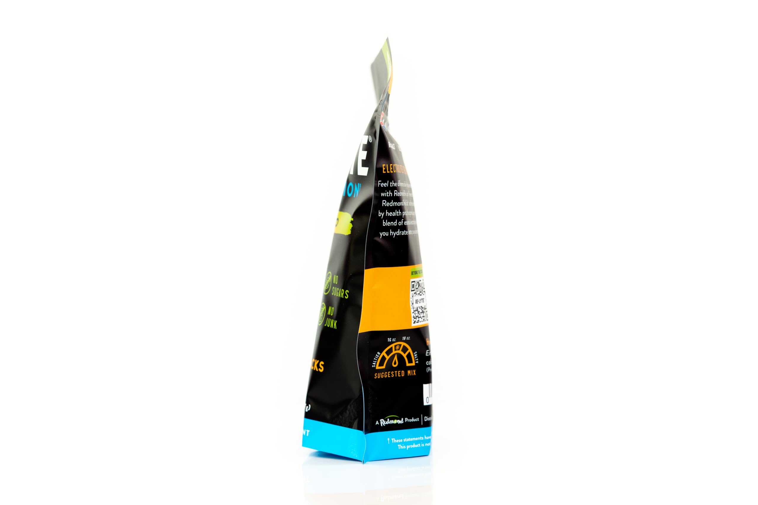 REDMOND Re-Lyte Mango dissolving in water for refreshing hydration