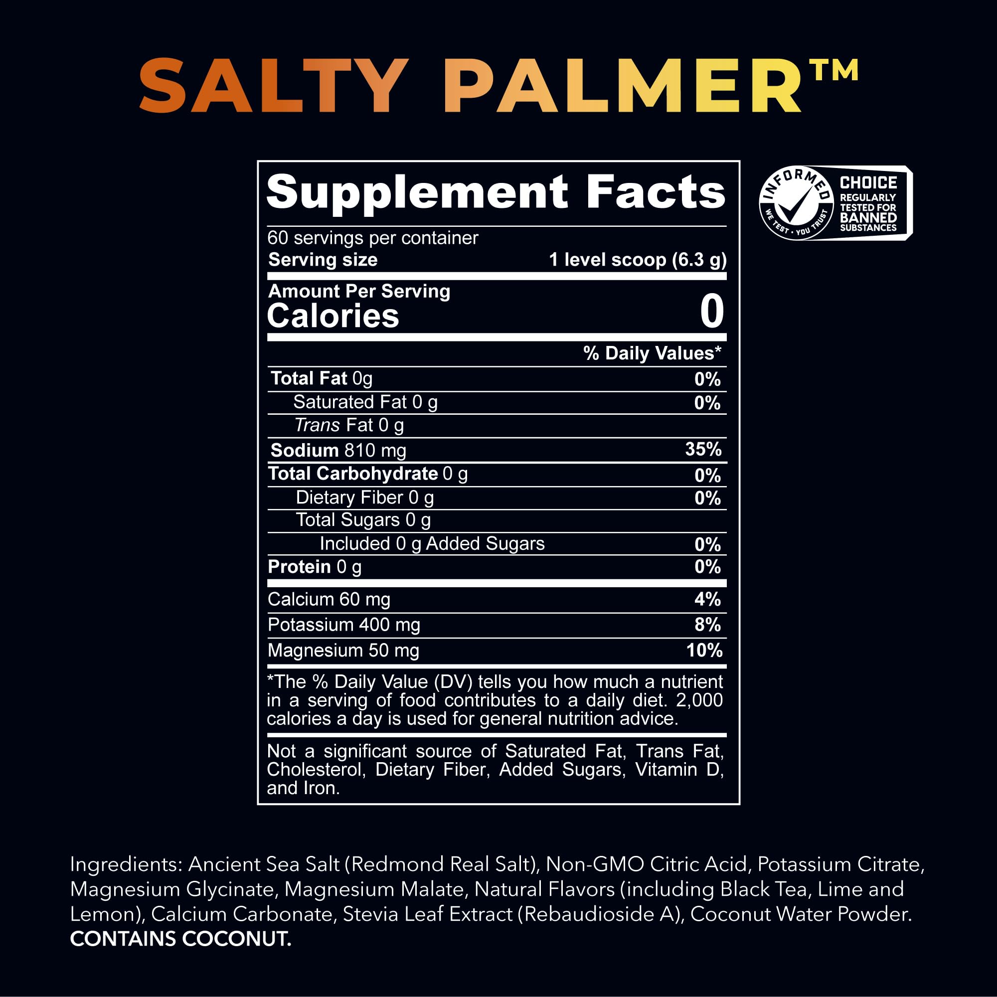 Redmond Re-Lyte Salty Palmer dissolving in water for quick hydration.